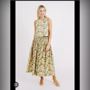 Mirth skirt in rose bloom